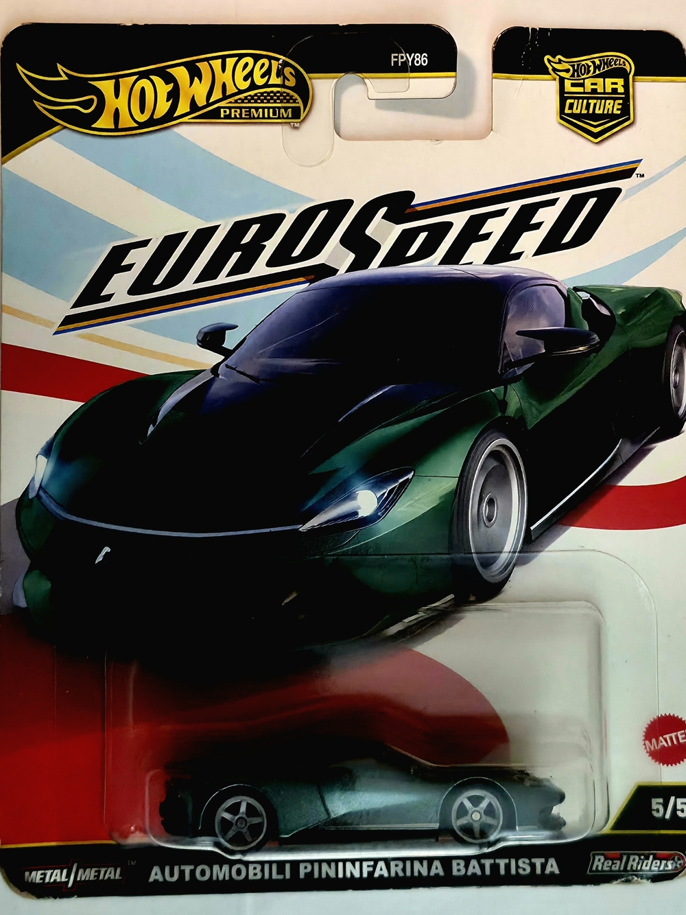 Hot Wheels Premium Euro Speed Automobili Pininfarina Battista 5/5